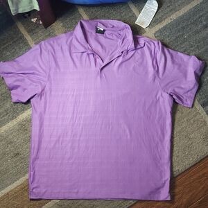 Nike Purple Men's Polo Shirt